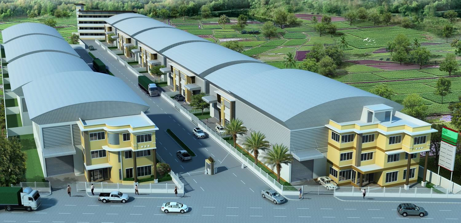 โครงการ THE WEALTH  KLONG 8 (ลำลูกกาคลอง 8 โรงงานให้เช่า พร้อม สำนักงานออฟฟิศ-โกดังแฝด)